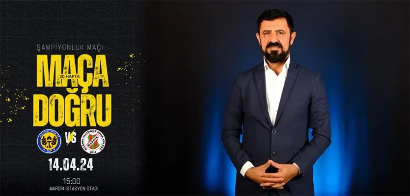 HAYDİ MAÇA Kızıltepe 47 Spor şampiyonluk maçına çıkıyor