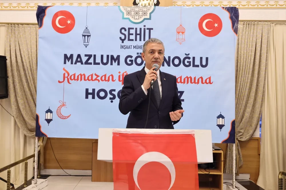 Vali Akkoyun iftar programında konuştu