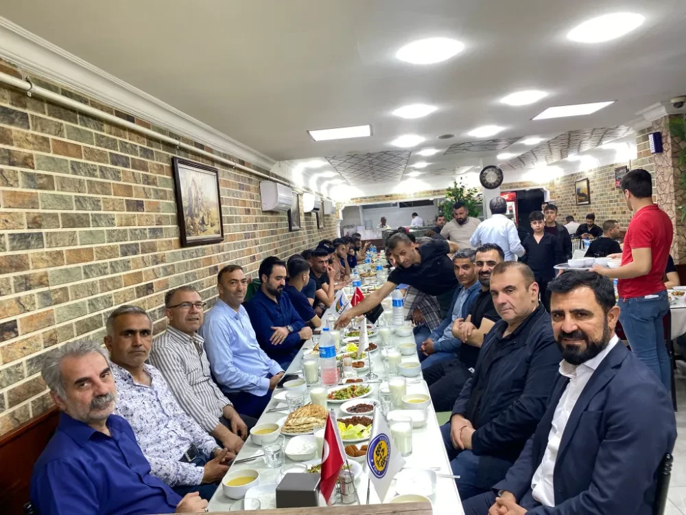 Kızıltepe 47 Spor, iftar yemeğinde buluştu