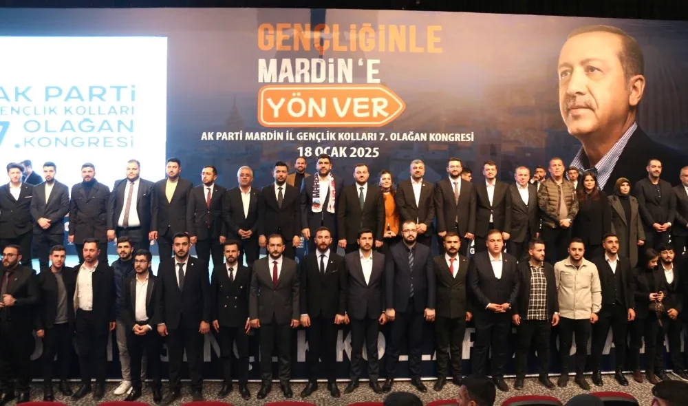 AK Parti Mardin İl Gençlik Kolları 7. Olağan Kongresi Gerçekleşti