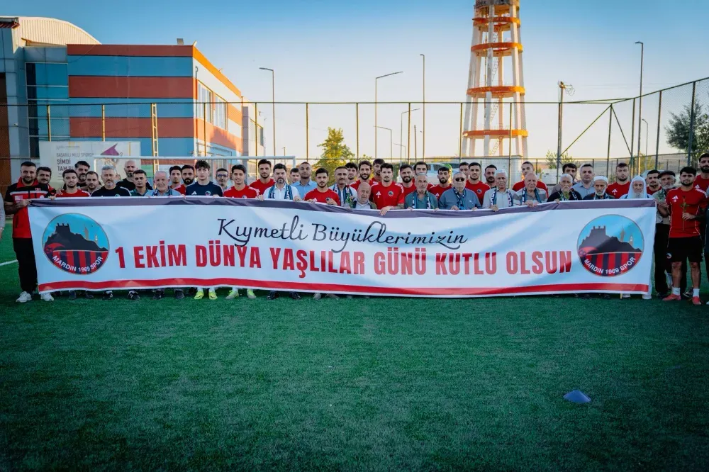 Mardin 1969 Spor antrenmanında anlamlı buluşma