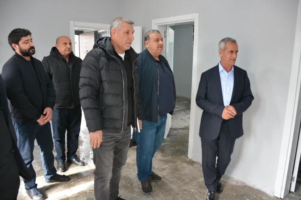 Kızıltepe Belediyesi Yanan Evi Onardı