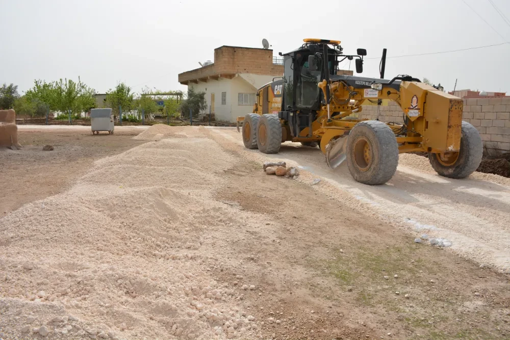 Mutlu Mahallesi’nde Yol Çalışmaları İncelendi