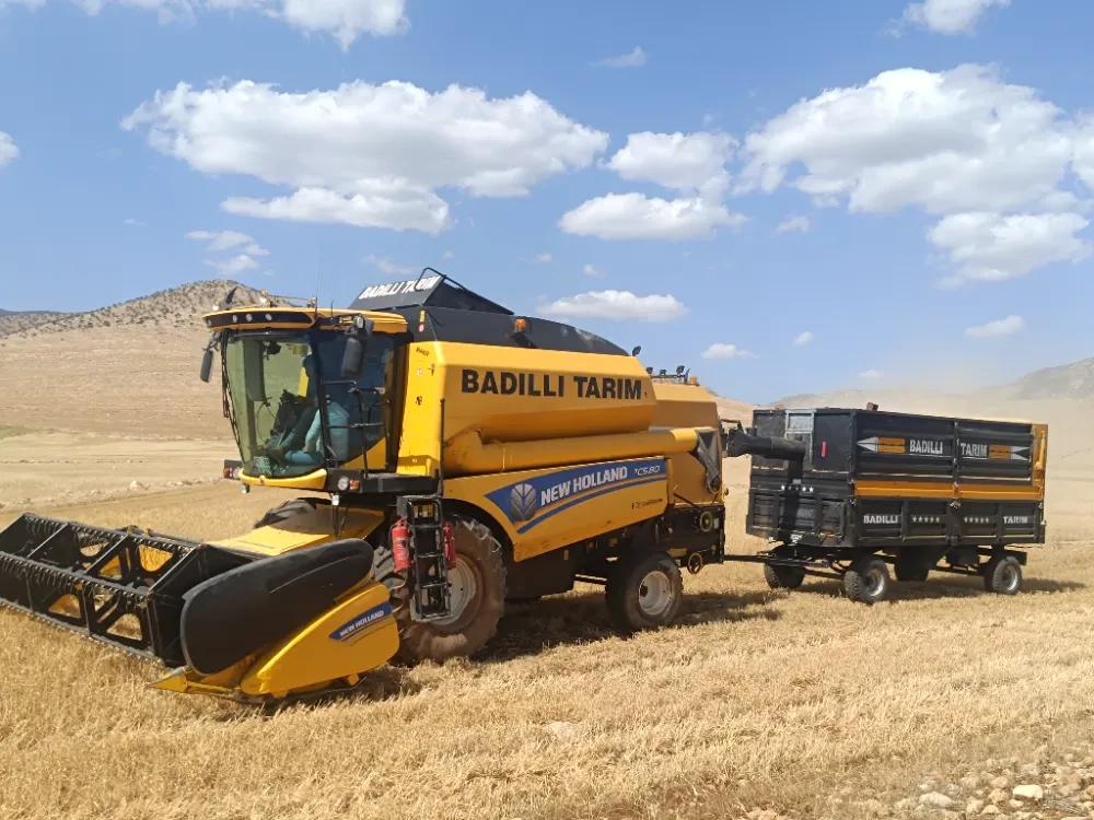 Kızıltepe’de 125 dönüm arpadan 4 ton ürün elde edildi