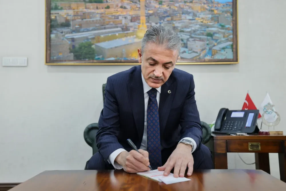 Mardin Valisi Kurban Vekâletini Gazze’ye Verdi