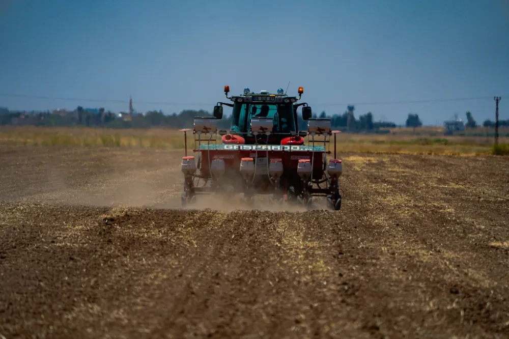 Mardin Ovası’nda yapay zekayla mısır ekimi yapılıyor