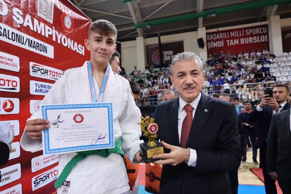 15 Temmuz Spor Toto Türkiye Minikler Judo Şampiyonası Mardin’de Başladı